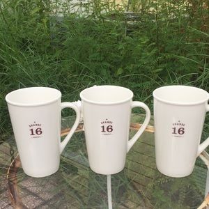 Starbucks White Grande 16oz Mugs Set